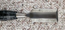 Vintage Stanley No.60 Bevel Edge  Paring Chisel 1-1/2'' Wide Made In USA. picture