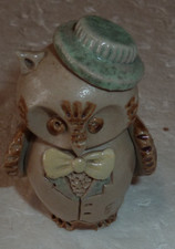 anthropomorphized sandstone owl, topped and costumed signed Antoine Dubois picture