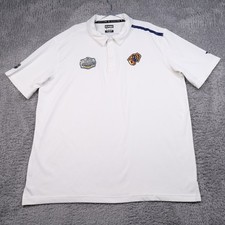 Nashville Predators 2020 Winter Classic Performance Polo 2XL White Stretch Snaps picture