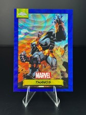 2024 Topps Chrome Marvel - Thanos Blue Wave /150 Avengers End Game MCU #72 picture
