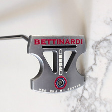 Bettinardi BB54 Left-Handed Blade Putter Silver/Red/Blue Used picture