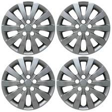 NEW Hubcap Set for Nissan Sentra 2013-2019 Premium Replica 16-inch Silver 53089 picture