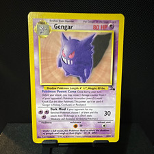Wizards of the Coast Gengar 20/62 Fossil rare LP Great Comdition picture