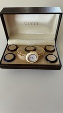 Vintage near mint Gucci Change Bezel Qz Ladies Watch picture