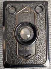 Vintage Zeiss Ikon Box Tengor 54/2 6x9 Camera w/ Goerz Frontar D.R.P. Lens picture