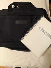 Apple WWDC 2002 Black Gently Used Computer Gear Bag Vintage and Notebook picture
