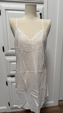 Rebecca Taylor Sarah EMB Dress Size 6 Gardenia White Slip Cami NWT $345 picture