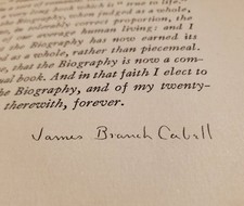 James Branch Cabell / Straws and prayer-books 1st Edition 1924 picture