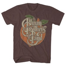 Rare The Allman Brothers band Classic Style Dark Chocolate T shirt Reprint picture