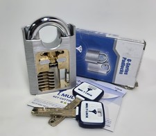 RARE | Custom Mul-T-Lock MT800 Cutaway Padlock (GP Concealed Shackle) MTL800 picture