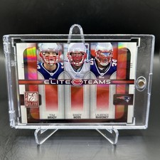 2008 Donruss Elite - Elite Teams Tom Brady, Randy Moss, Laurence Maroney... picture