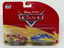 2025 Disney Pixar Cars 20th Anniversary LIGHTINING McQUEEN & DOC HUDSON 2 Pack picture