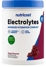 Nutricost Electrolyte Complex Hydration Powder (60 Servings, Grape) picture