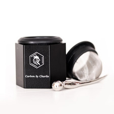 Aluminum Herb Grinder with Fine Mesh Sifter & Metal Muddler Hexagon Design picture
