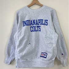 Vintage 90's Champion Reverse Weave Indianapolis Colts NFL Grey Sweatshirt picture