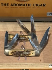 SUPER RARE 1985 Case XX 5592 SS 5 Blade Stockman 2nd Cut Stag Punch Mini COMBO  picture