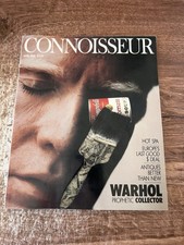 Vintage CONNOISSEUR Magazine April 1988 Andy Warhol Pop Art Antiques picture
