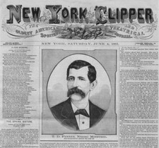 DWARF COMMODORE NUTT NEGRO MINSTREL BASEBALL PEDESTRIANISM BOXING JOHN SULLIVAN picture
