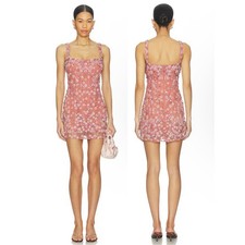 Majorelle Zaly Embellished Mini Dress Mauve Multi NEW with tags picture