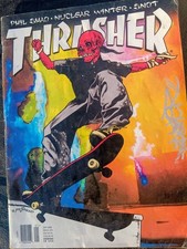 Thrasher Skateboard Magazine Issue #204 January 1998 Pushead Cover  picture