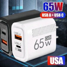 2 Pack 65W Type-C Fast Charging Power Adapter | PD USB-C picture