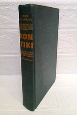 Kon-Tiki by Thor Heyerdahl 1950 Hardcover Rand McNally Vintage picture