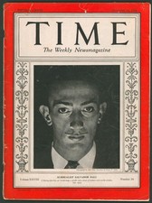 Vintage Time Magazine December 14 1936 Spanish Surrealist Artist Salvador Dali picture