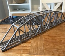 HO SCALE 24.5 Inch (177 Feet) ARCHED TRUSS BRIDGE Single Track 