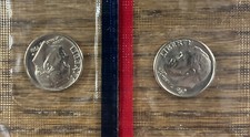 1981 P&D Roosevelt Dimes from Mint Set in Mint Cello with  picture