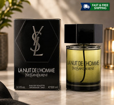 Yves Saint Laurent YSL La Nuit De L'Homme EDT 100mL/ 3.4 fl oz | Brand New picture
