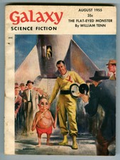 Vintage August 1955 GALAXY SCIENCE FICTION Magazine Whiskaboom by Alan Arkin picture