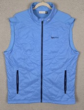KJUS Men's Retention Vest Size 56/2XL Regular Fit Light Blue Quilted Il Palio picture