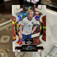 2025-26 Panini Select Road to FIFA World Cup #42 Harry Kane White Ice SP /129 picture