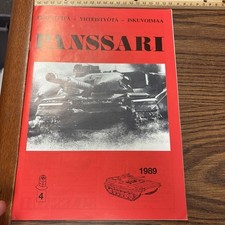 VTG 1989 4 Panssari Finnish War Tank Magazine: SISU-Auto Military Vehicle picture