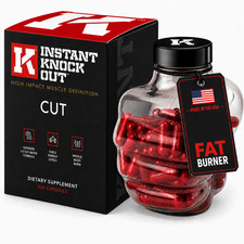 Instant Knockout Cut - #1 Thermogenic Fat Burner for Men & Women - 120 Capsules picture