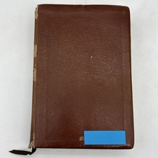 Oxford NIV Schofield Steady Bible 1984 Red Letter Brown Imitation Leather picture