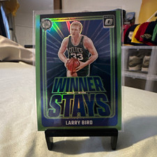 Panini Donruss Optic 2024-25 Larry Bird Celtics Winner Stays Lime /199 #19 picture