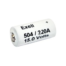 Exell Alkaline Battery A220/504A Compatible With NEDA 220 Eveready 504 picture