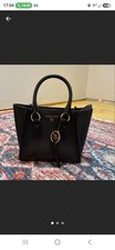 Michael Kors Kris Small Pebbled Leather Satchel Black picture