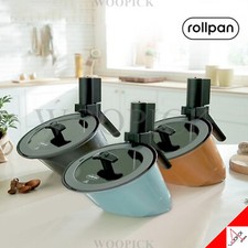 Rollkitchen Rollpan Original Camping Oven Automatic Rotation Cooking Pot Korean picture