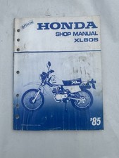 1985 Honda XL80S Service Manual Shop Repair Factory Guide Book XL 80S OEM picture