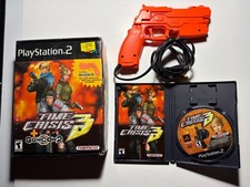 Time Crisis 3 Gun Bundle (PlayStation 2 PS2)Works Complete CIB🔥 picture
