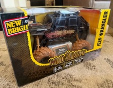 New Bright Mud Slinger Jeep Wrangler RC Ready to Run New picture