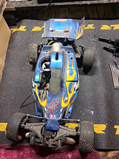 Tamiya Nitro Force NDF-01 1/10 4WD Nitro Off-Road Buggy Blue picture