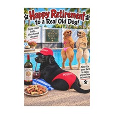 Funny Retirement Gift 1000 Piece Wooden Puzzle Dog Lover Gag Gift For Men Women
