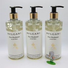 BVLGARI Eau Parfumee au the blanc Shampoo And Shower Gel, Pack of 3 (3x10oz) picture
