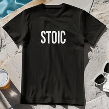 STOIC T-SHIRT - existentialism philosophy stoicism hellenistic theory greek crit picture