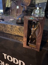 TODD HELTON COLORADO ROCKIES #17 BRONZE FIGURINE REPLICA STATUE SGA picture