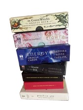 Lot of 7 Assorted Tarot & Oracle Card Decks Universe Affirmations picture
