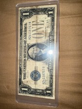 1928B $1 One Dollar Funny Back Silver Certificate Blue Seal US Currency picture